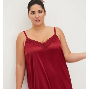 Torrid Dream Satin Sleep Dress, Size 2